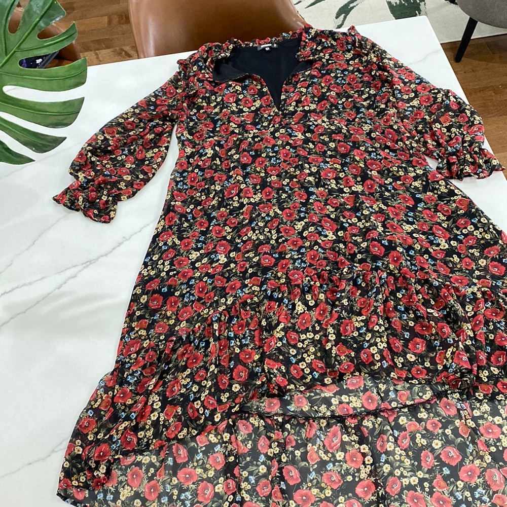 Missguided hi-lo dress